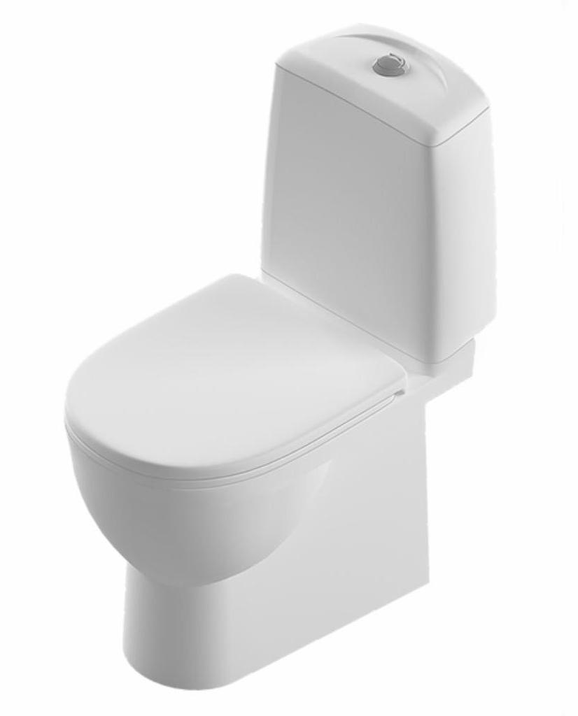 Унитаз-компакт(Самара) "BEST" белый S1 SANITA COMFORT купить в Бийске в магазине Флагман