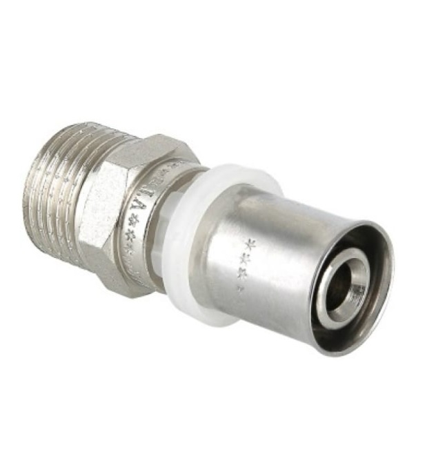 Переходник обжимной 16*1/2"НР Valtec купить в Бийске в магазине Флагман