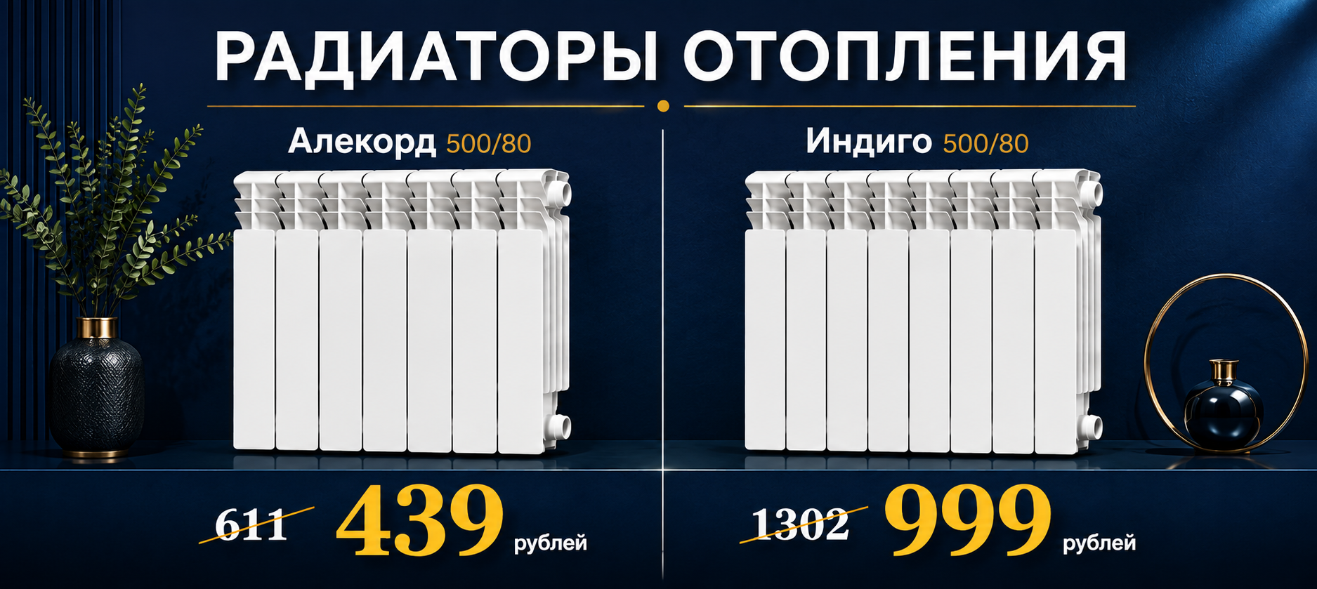 Радиаторы сентябрь