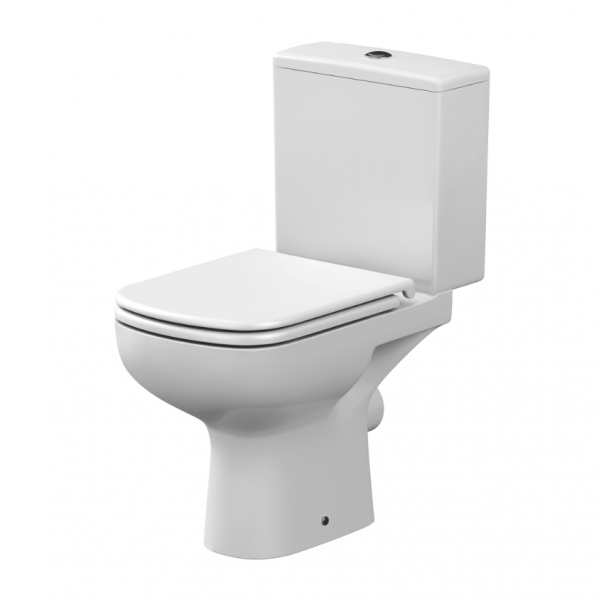Унитаз-компакт (Церсанит) COLOUR 011 3/5 DPL EO slim купить в Бийске в магазине Флагман